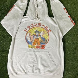 Dragon-ball-z Men's White Hoodie